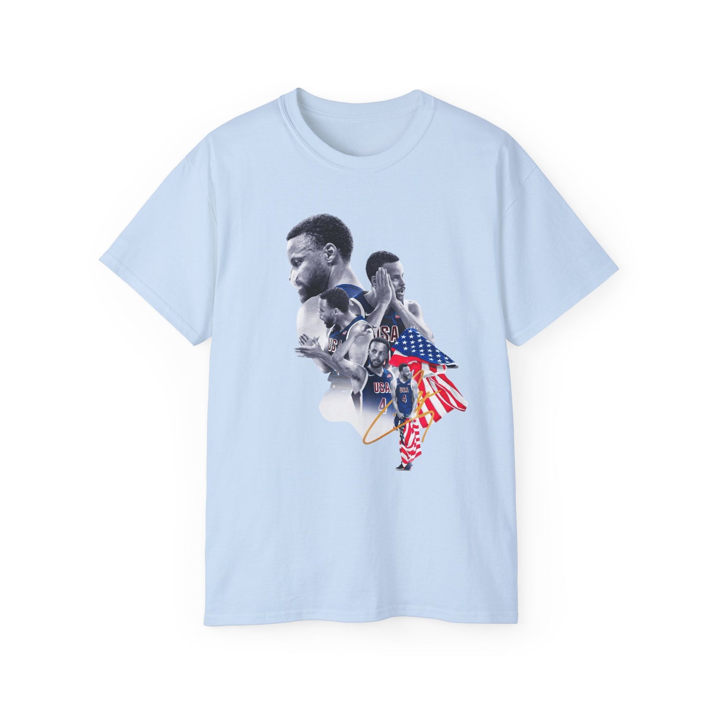 Vintage Steph curry American Heroes Tee shirt, Cotton Graphic Tee