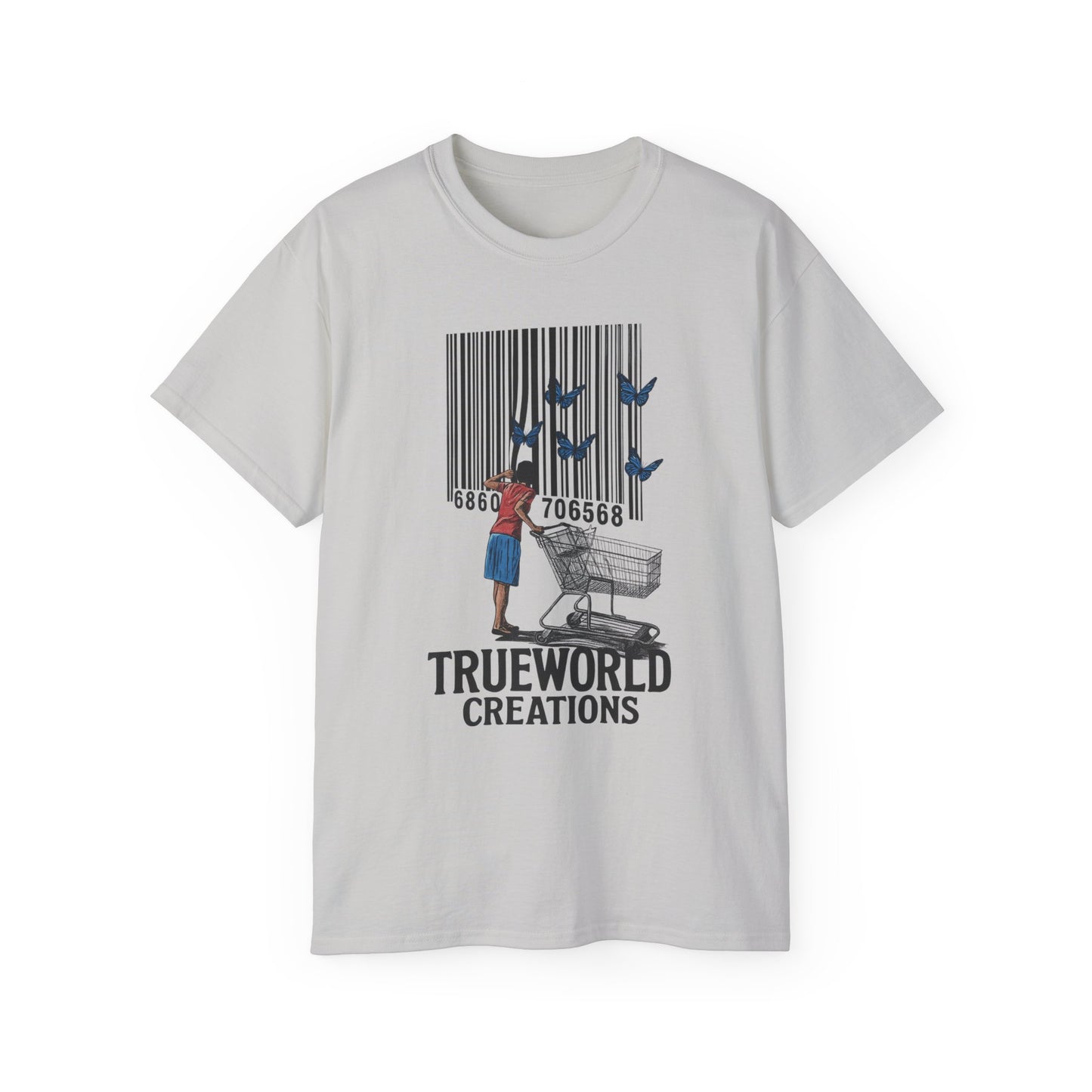 TWC Street Art Inspired Graphic T-shirt Vintage Style