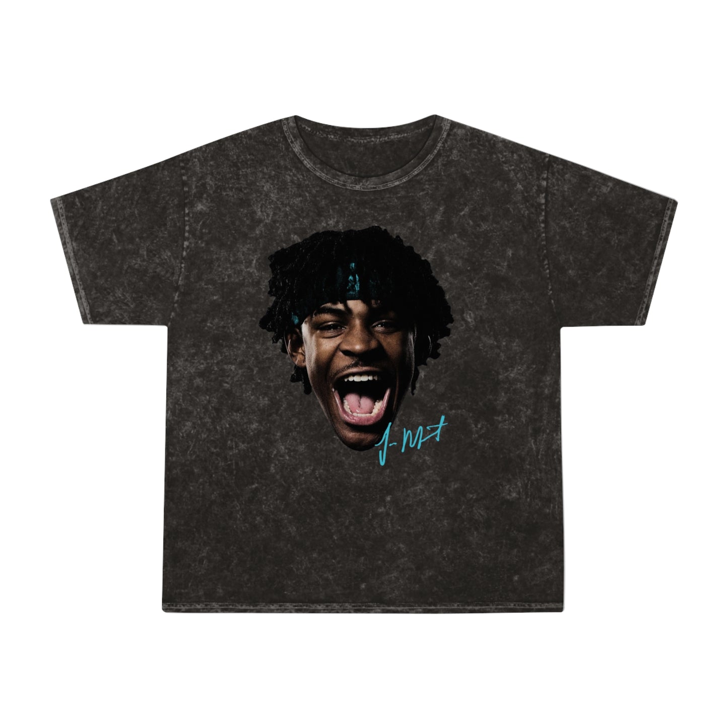 Mineral Wash Tee — ja morant  Bold Screaming Face Graphic
