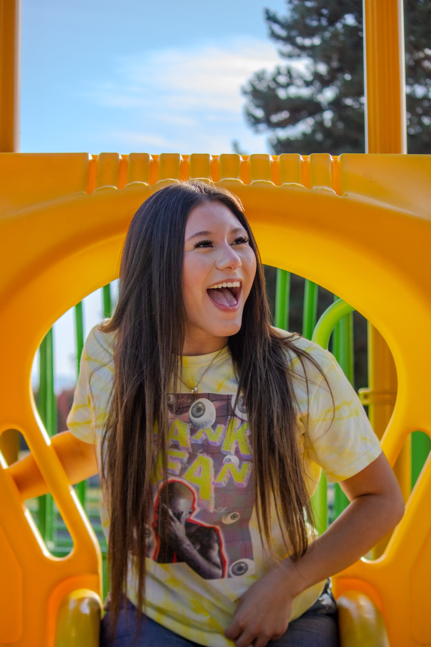 Frank Ocean Tie-Dye Tee - Vibrant Cyclone Design