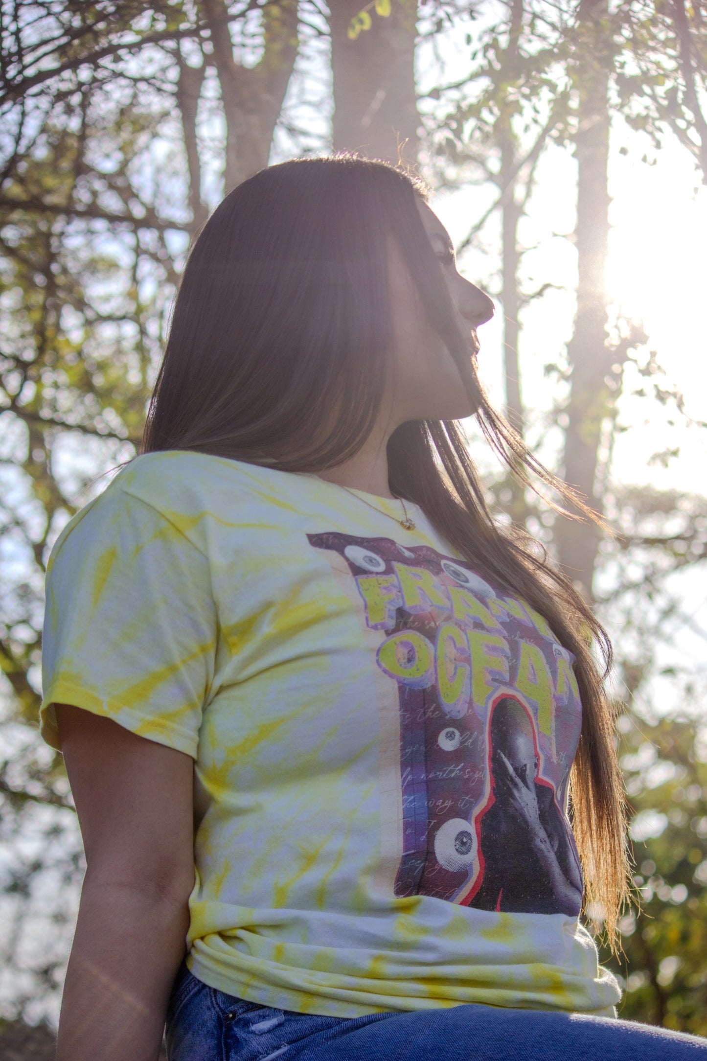 Frank Ocean Tie-Dye Tee - Vibrant Cyclone Design